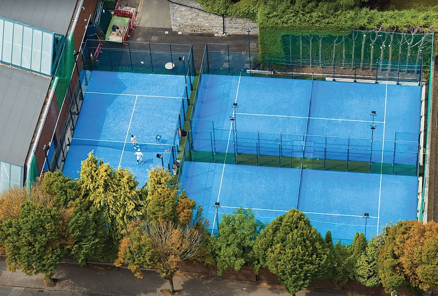 Fitzwilliam Lawn Tennis Club padel court