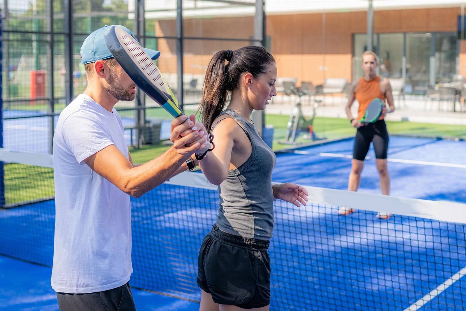 Eddie Irvine Padel Centre padel court