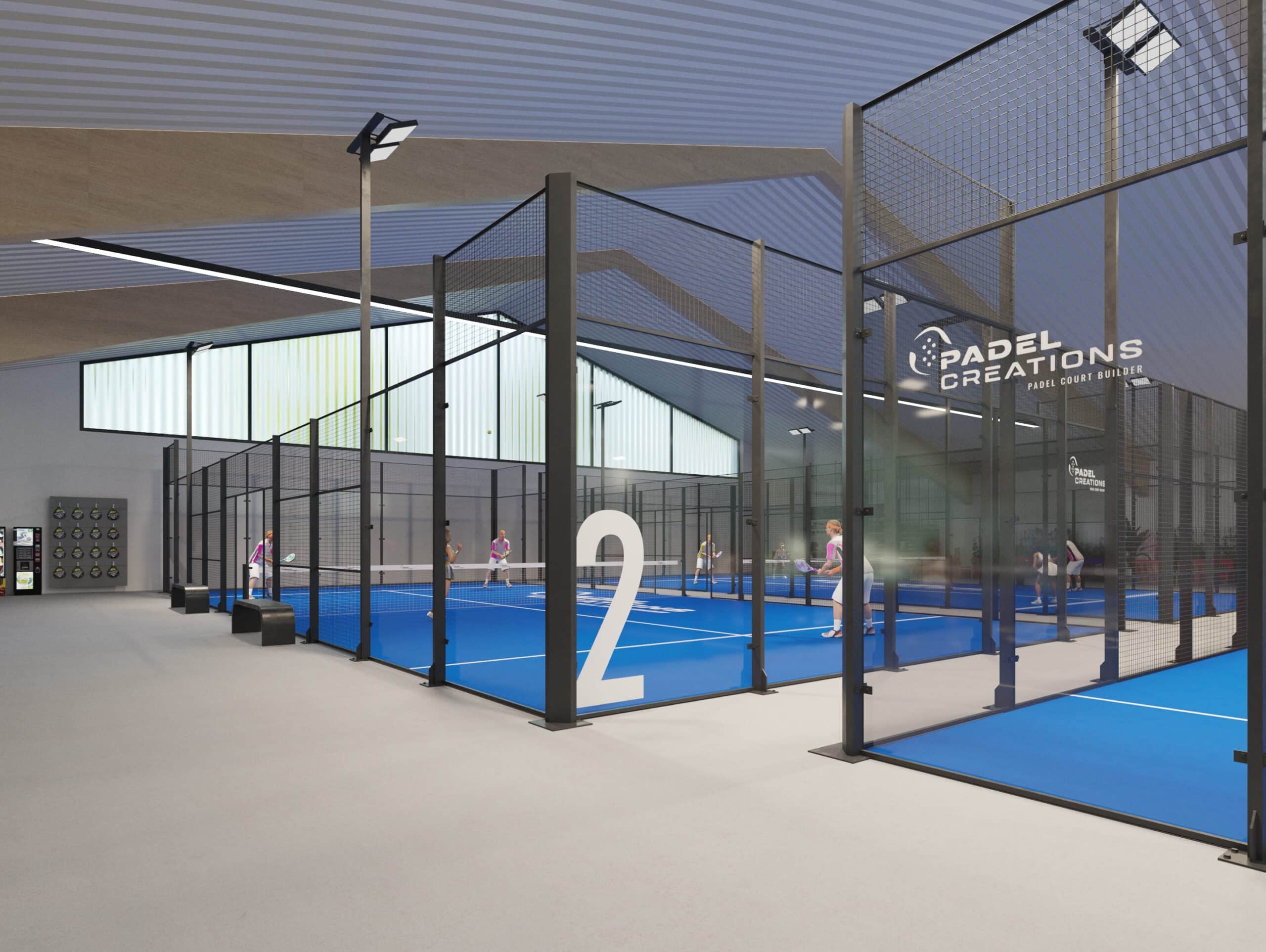 Celbridge Padel Zone padel court