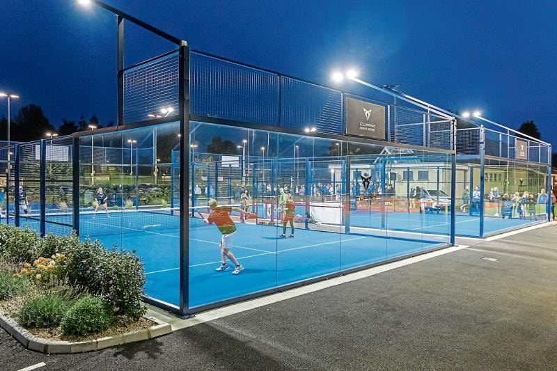 Naas Lawn Tennis Club padel court